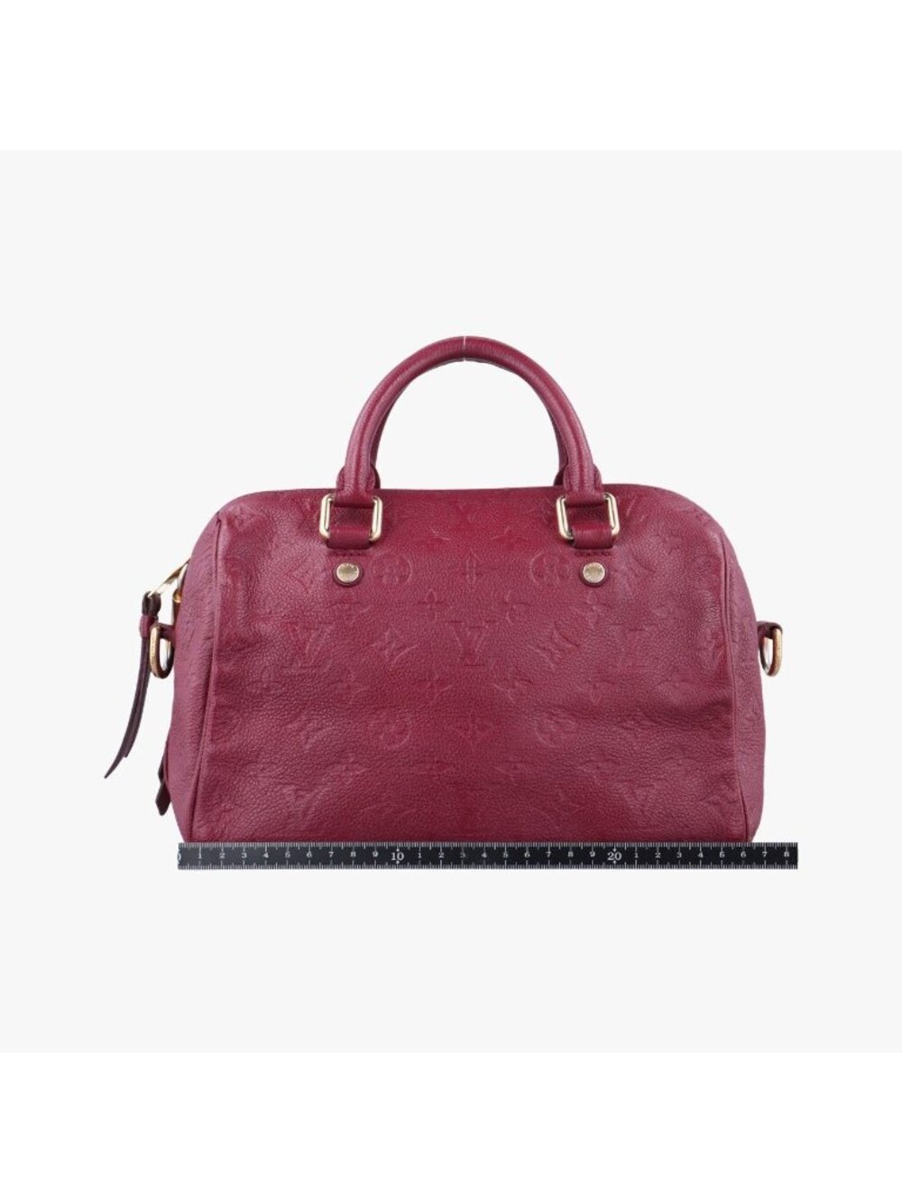 Louis Vuitton Speedy Bandouliere 25 Aurore Monogram Empreinte Handbag - Picture 2 of 16